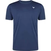 Victor T-13102 B sötétkék férfi tollaslabda póló