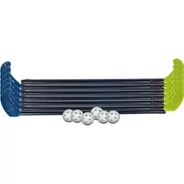 Vicfloor Team Start floorball szett 6 kék és 6 zöld ütővel