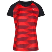 Victor T-34102 CD piros női tollaslabda póló