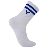 Victor SK09 fehér-kék tollaslabda zokni 2 pár (43–47)