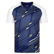 Victor T-43100 B kék-fehér tollaslabda póló