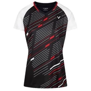 Victor T-44101 C fekete-fehér női tollaslabda póló