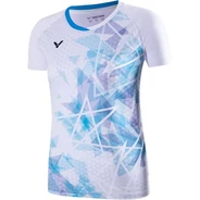 Victor T-41001TD A fehér női tollaslabda póló