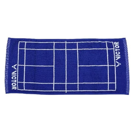 Victor sötétkék törölköző 70x150 cm tollaslabdához