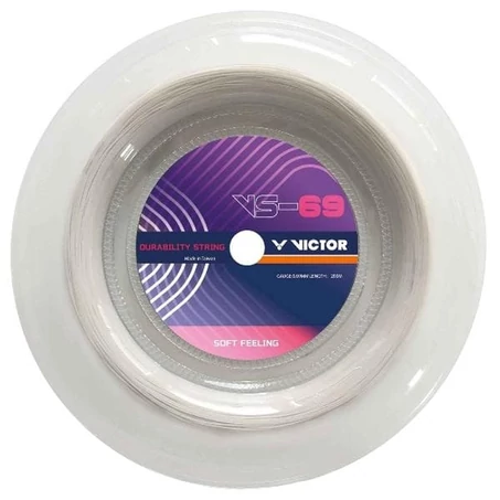 Victor VS-69 A fehér tollaslabda húr 200 m
