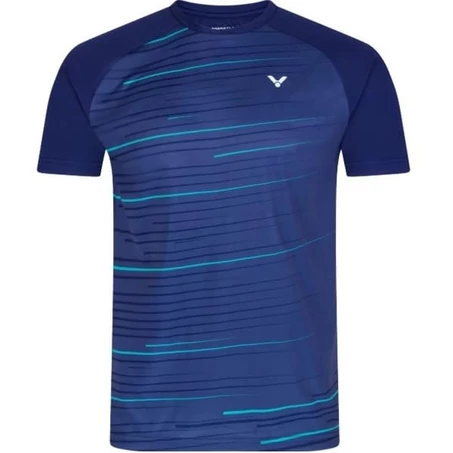 Victor T-33100 B sötétkék tollaslabda póló