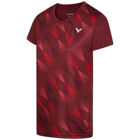 Profi Victor T-44102 D piros női tollaslabda felső