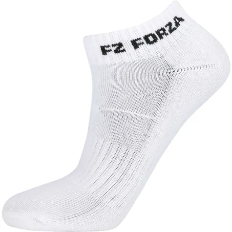 Kényelmes FZ Forza Comfort Sock Short fehér tollaslabda squash zokni