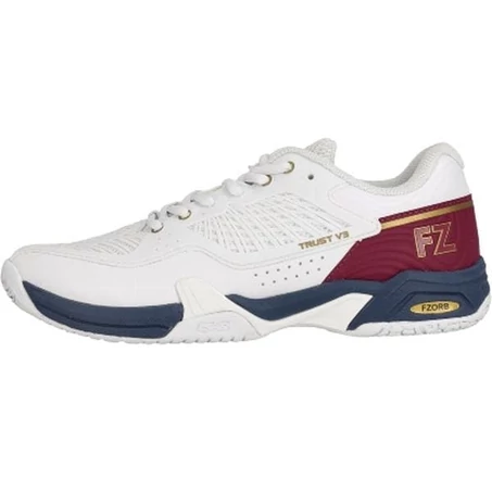 Prémium FZ Forza Trust V3 női sportcipő tollaslabdához fehér-piros